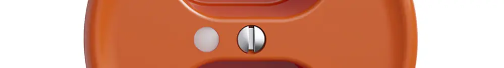 Frontscheibe STANDARDdue 2×T23 m.Frontlinse, orange 