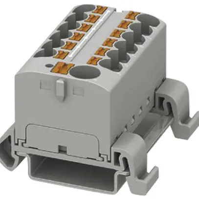 Verteilerblock PX PTFIX 10/12X4-NS35A GY 