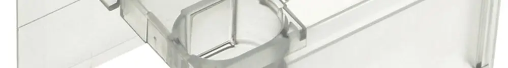 Anschlussraumabdeckung Hager kurz zu weber.vertigroup DIN1…3 