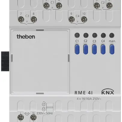 Actionneur-commutateur AMD Mix 2 RME 4 I KNX Theben 