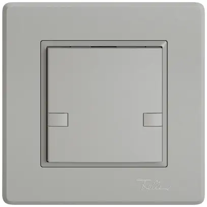 Pulsante KNX RGB INC EDIZIO.liv SNAPFIX® sensore temp.s.LED 1× com.2T grc 