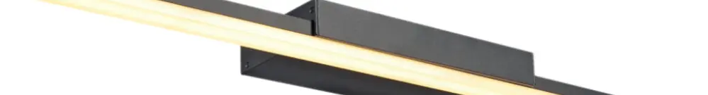 LED-Spiegelleuchte SLV GLENOS, 12.6W 1000lm 3000K IP20 schwarz 