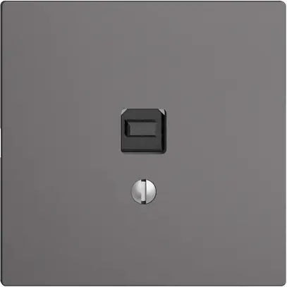 Interface de données EDIZIOdue F KNX/USB, gris foncé 