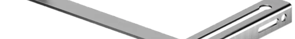 Arresto porta Rittal SR 8619.270 per VX per cerniera 180° metallo 