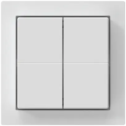 Pulsante senza fili Friends of Hue KAL, 4×, 60×60mm, bianco 