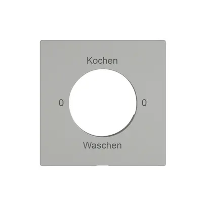 Kit de montage EDIZIO.liv SNAPFIX® p.interr.rot.a.ser.0-Kochen-0-Waschen grc 