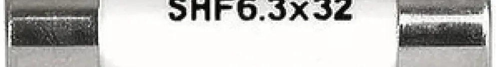 Fusibile per apparecchi Schurter SHF rapido 0.63A 6.3×32mm ceramica 