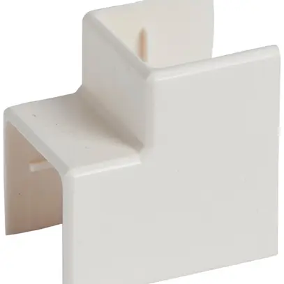 Angolo interno HF 85…95° 60×40mm materiale sintetico bianco IP3X 