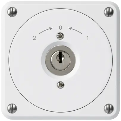 Contact pivotant à clé ENC robusto blanc sans clapet inverseur pour combinaison 