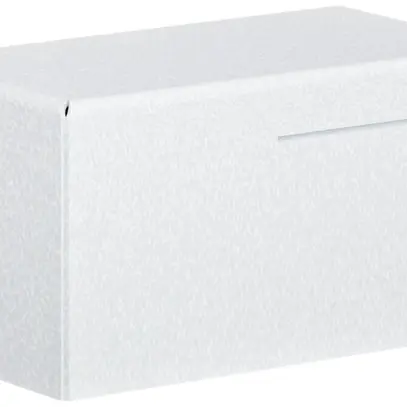 Piastra terminale tehalit per LFS 30×30 mm acciaio bianco traffico 