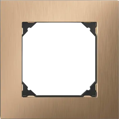 En-tête ENC EDIZIO.liv prestige SNAPFIX® 1×1 94×94mm laiton champagne 
