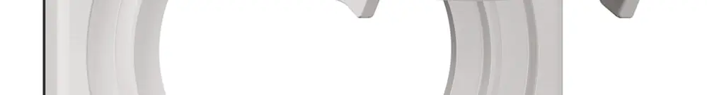 Coperchio con coperchio ribaltabile NEVO Ø53mm bi (guarn.ne) 