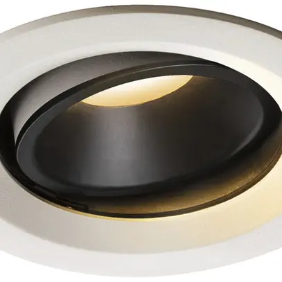 Downlight LED SLV NUMINOS MOVE M 17.5W 1460lm 2700K 20° REG Ø135×81mm bi/ne 