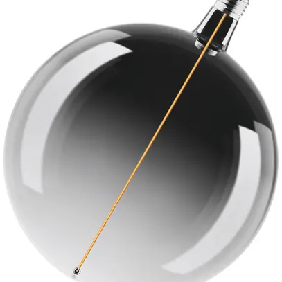 LED-Lampe Osram Vintage 1906 E27 4.8W 100lm 818 DIM Ø200×260mm R63 Rauch 