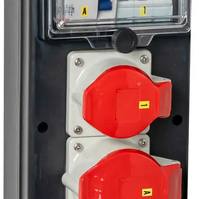 Distributeur de courant DEM DB24677 32A 1×LS 1×FI 1×T23 1×T25 1×T75 1×T76 
