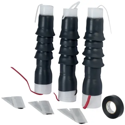Endverschluss-Garnitur 3M 92-EP 621-1 QTIII 6/10kV Innenraum 1×50…95mm² 