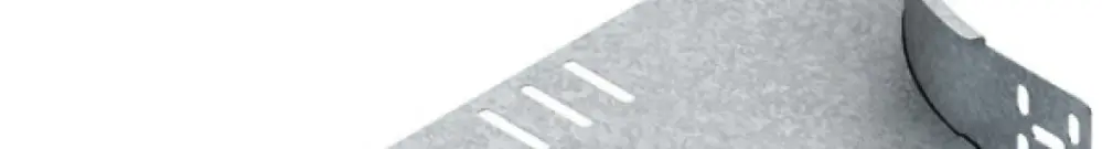 Pièce en T AP Niedax pour chemin de câbles 60×302mm acier zingué au feu 