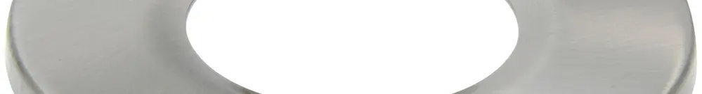 Anello decorativo DOTLUX per MULTISCREW rotondo acciaio pregiato spazzolato 