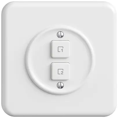 Commande pour poussoir scènes ENC STANDARDdue Wiser 2 scènes 2t bc 