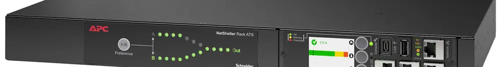 Steckdosenleiste APC NetShelter 432×44×236mm 1HE 8×C13 1×C19 16A 