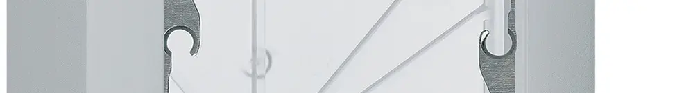 Intestazione AP Hager kallysto 1×1 86×86mm grigio chiaro 