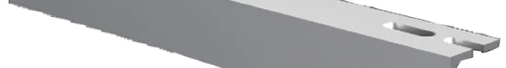 Barre de retenue de câble Rittal VX 8619.400 400mm métal gris 2pcs 