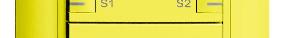 Tasto INC ZEP ON-OFF scena 1c/2t staz.centr/sec. EDIZIOdue lemon 