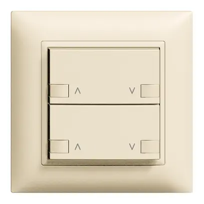Kit frontal ENC moteur 2c/2touch ZEP 88×88mm crema 