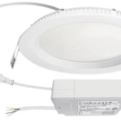 Downlight LED ESYLUX ELSA-2 Ø180 DALI 9W 3000K, 850lm, bianco 
