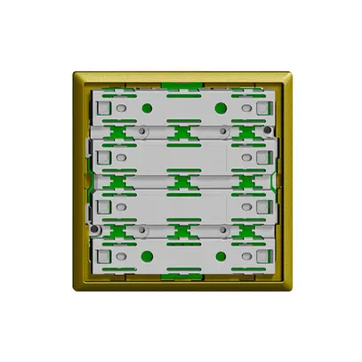Unità funzionale KNX RGB 1…8× EDIZIOdue olive c.LED, con sensore di temperatura 