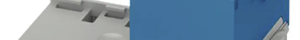 Verteilerblock PX PTFIX 6X10/S-NS35 BU 