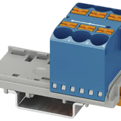 Verteilerblock PX PTFIX 6X10/S-NS35 BU 