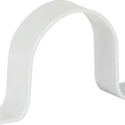 Brida Plica 2 viti M40 acciaio laccato grigio chiaro 