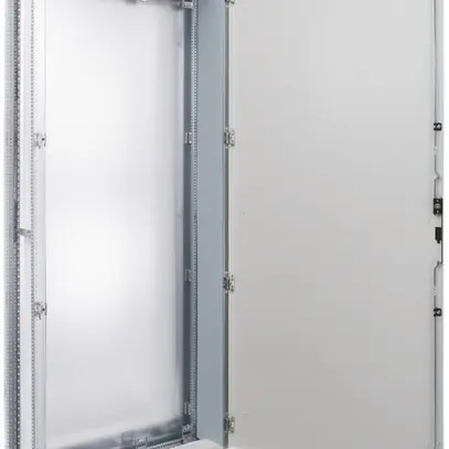 Armoire Hager weber.mes C avec porte en tôle 1350×2000×350mm gris clair 