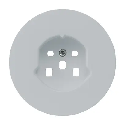 Kit frontal HA robusto pour prise type 25 avec bornes enfichables gris 
