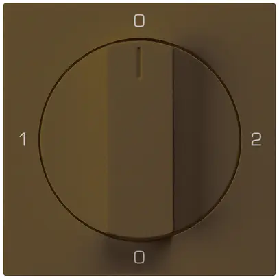 Intérieur pour interrupteur rotatif kallysto 2/1P brun avec manette 
