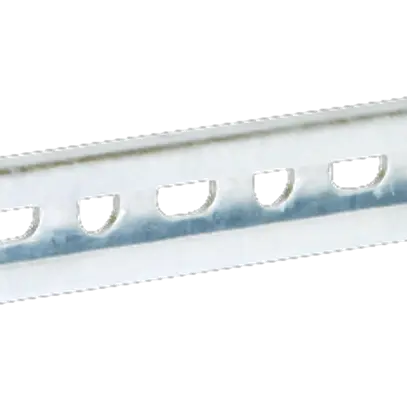 Rail en C Caddy type E5, L=0.6m 20×36mm, zingué à chaud 