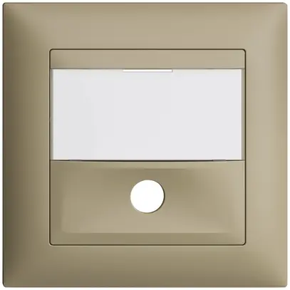 Kit frontale INC EDIZIOdue sand 88×88mm per tasto suoneria 