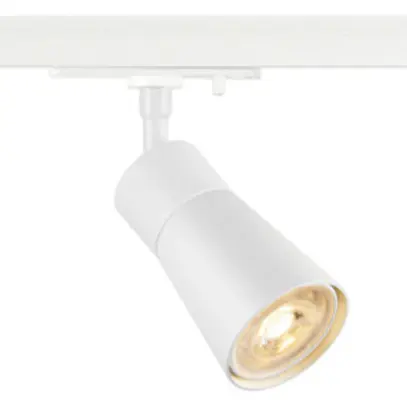 Spot SLV PURI 2.0 Cone GU10 1×6W VAR AD1PH Ø55mm blanc 