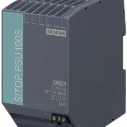 Alimentation Siemens SITOP PSU100S, IN:120/230VAC, OUT:24VDC/10A 