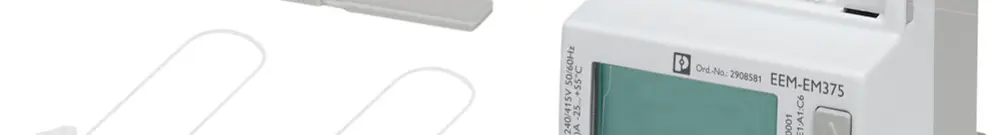 Drei-Phasen-Energiezähler PX EEM-EM375 1/5A 500V S0-Ausgang und Ethernet 