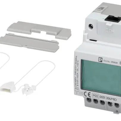 Compteur électrique triphasé PX EEM-EM375 1/5A 500V sortie S0 et Ethernet 