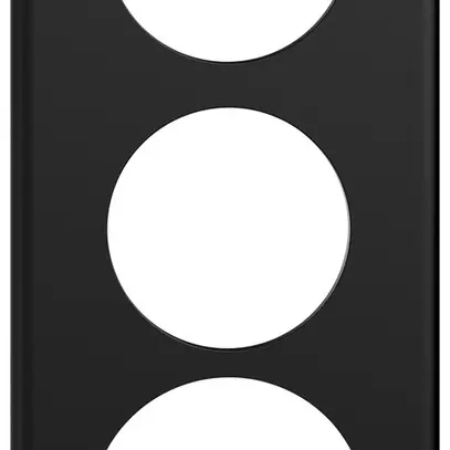 Piastra di copertura INC STANDARDdue SNAPFIX® 3×1/1×3 2×Ø50 1×Ø58 90×210mm ne 