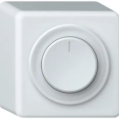 Regolatore rotativo AP origin rottura fase alto 20…500VA 88×88mm bi 