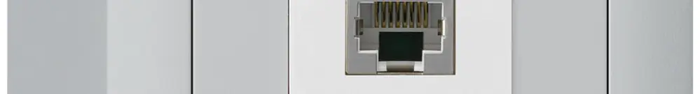 Boîte AP kallysto 1×RJ45s gris clair 