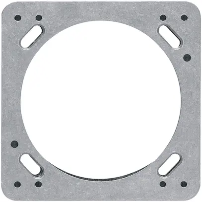 Intestazione INC Hager robusto 1×1 86×86mm 