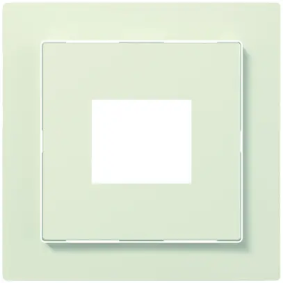 Kit frontal ENC ABB SIDUS blanc pour thermostat d'amb.free@home 