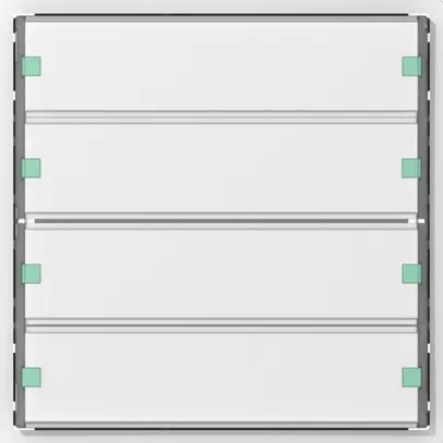 Taster-Einsatz SIDUS 4/8 mit LED weiss 