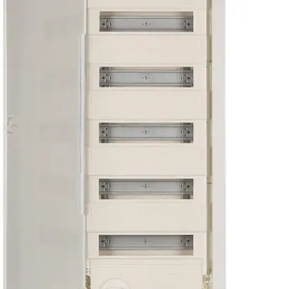 Tableau de distribution ENC ETN, 5 rang.60UM porte extra-plate borne enfichable 