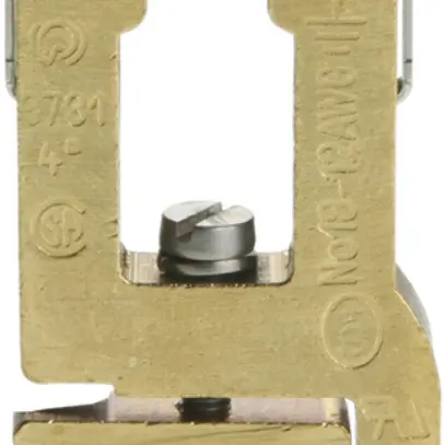 Morsetto di terra componibile Woertz 1.5…4mm² raccordo a vite 2×1 guida G 